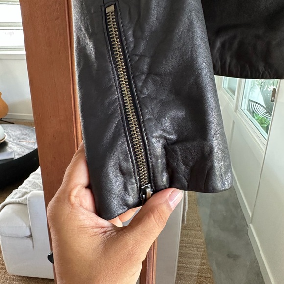 Madewell learher jacket - Picture 4 of 5